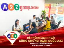 Dịch thuật công chứng tiếng hàn tại Quận 12